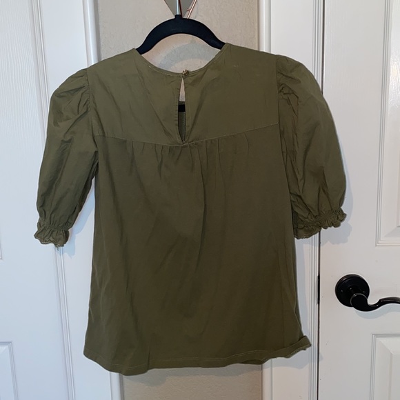 J Crew Puff Sleeve Blouse - Picture 4 of 5